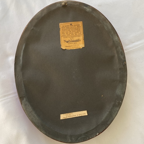 The Young Squire by Hugo W. Schmidt Co. Vintage - Picture 4 of 7